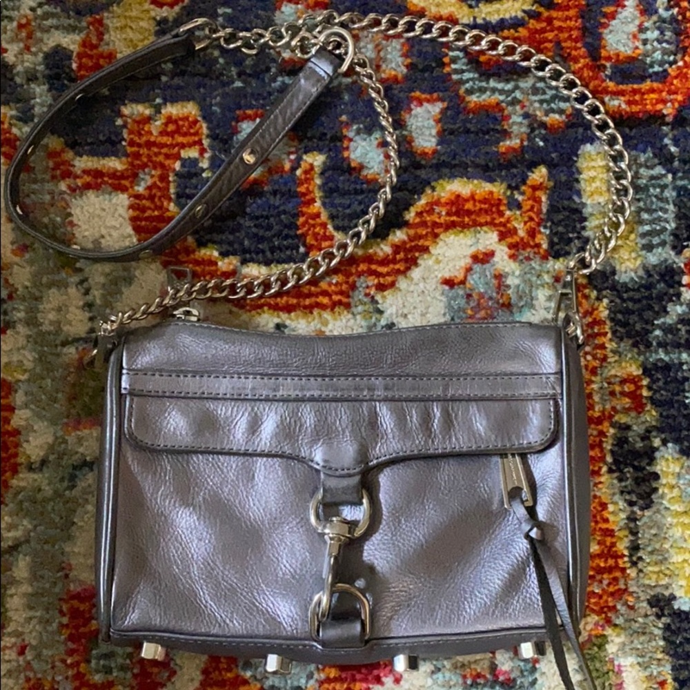 Rebecca minkoff MAC crossbody silver